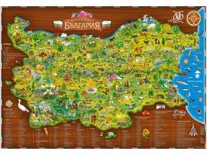 ДЕТСКА КАРТА НА БЪЛГАРИЯ ДЕТСКА КАРТА НА БЪЛГАРИЯ